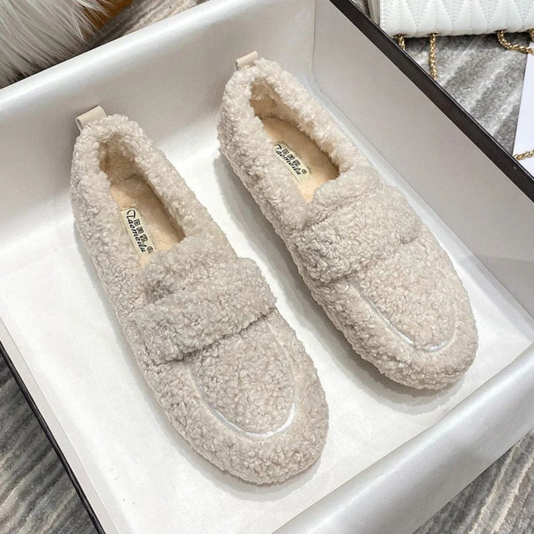 Mocassins Douceur Hivernale – Confort & Élégance à la maison