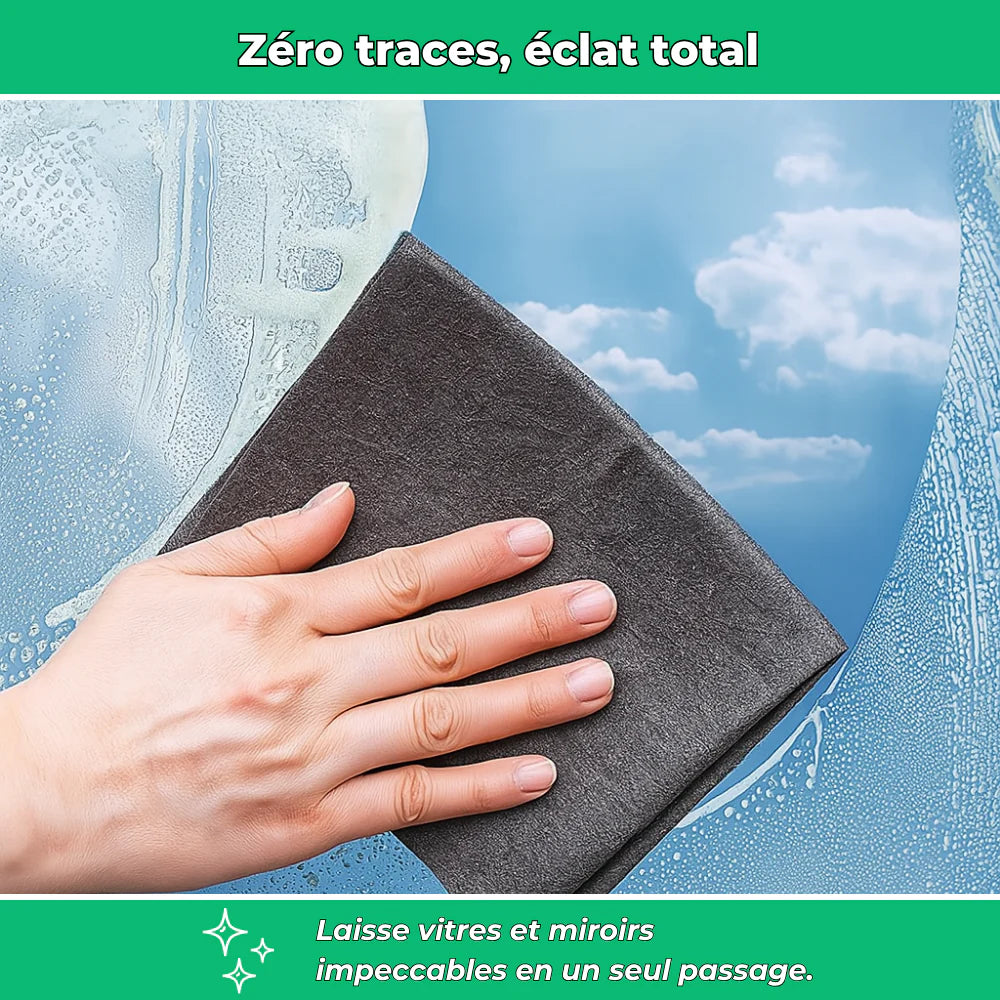 Chiffon Nanofibre Ultra-Absorbant – Brillance sans traces