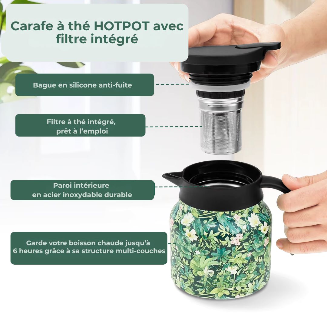 Théière Nomade Infusion & Style – Savourez votre thé où vous voulez