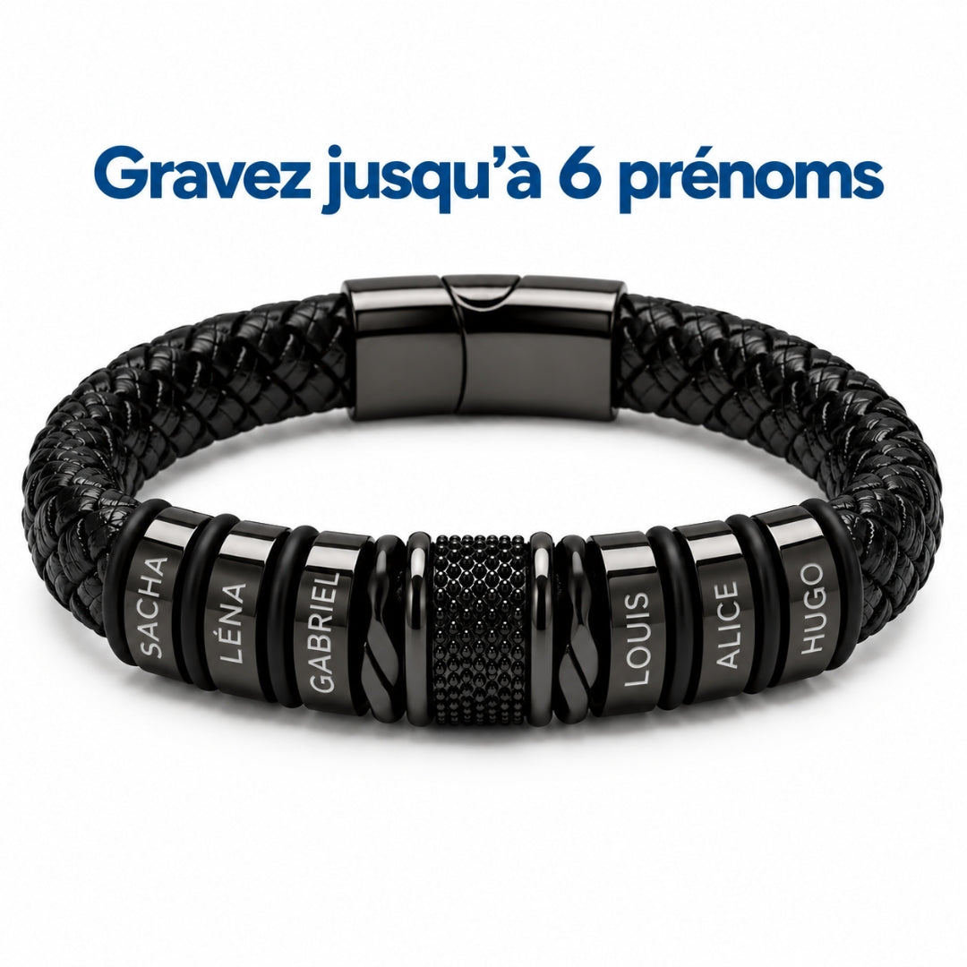 Bracelet PAPA – Un bijou personnalisé qui garde vos souvenirs