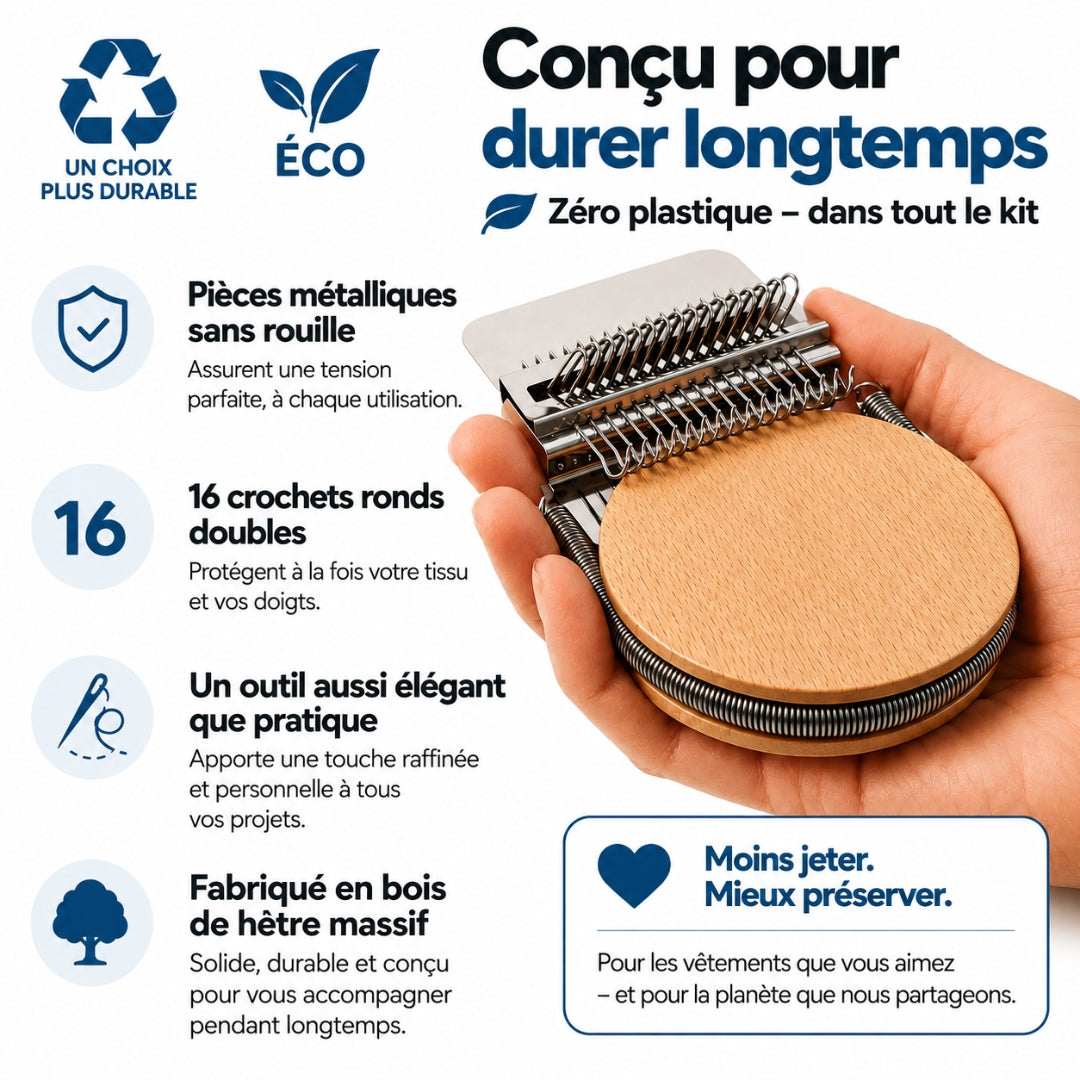 Kit Réparation Textile Créatif – Donnez une seconde vie à vos vêtements