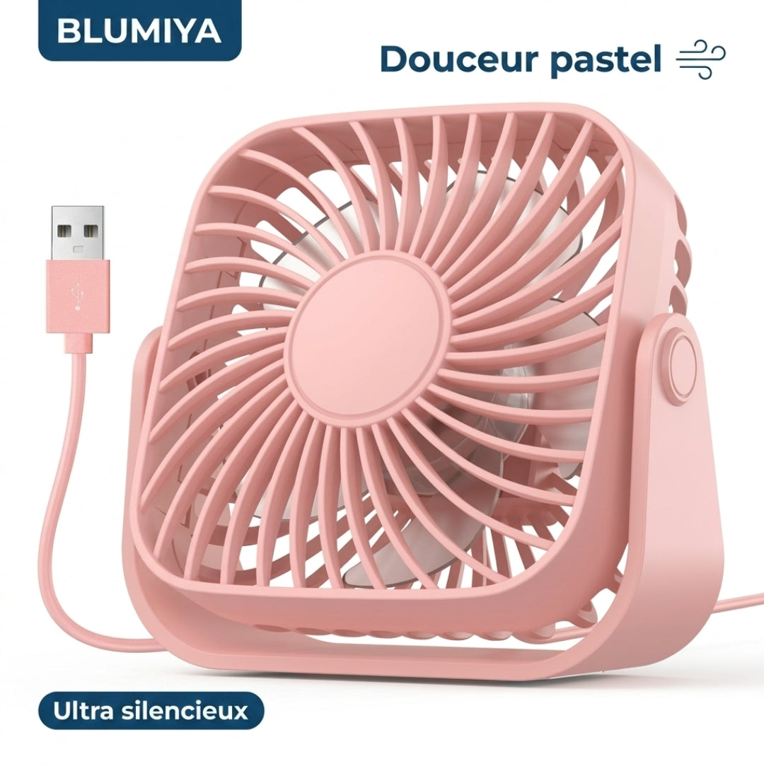 Mini Ventilateur USB Portable – Restez au frais partout