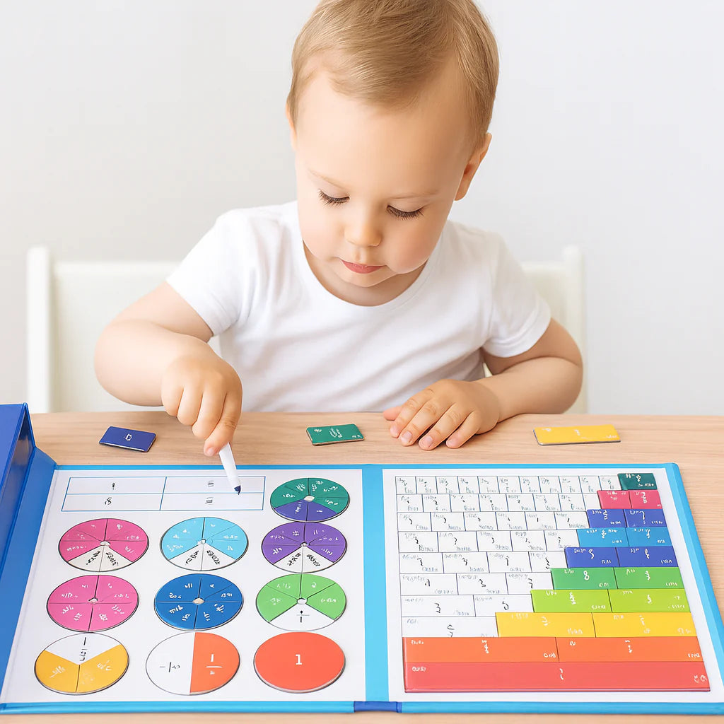 Kit Fractions Colorées – Apprendre les maths devient un jeu d’enfant