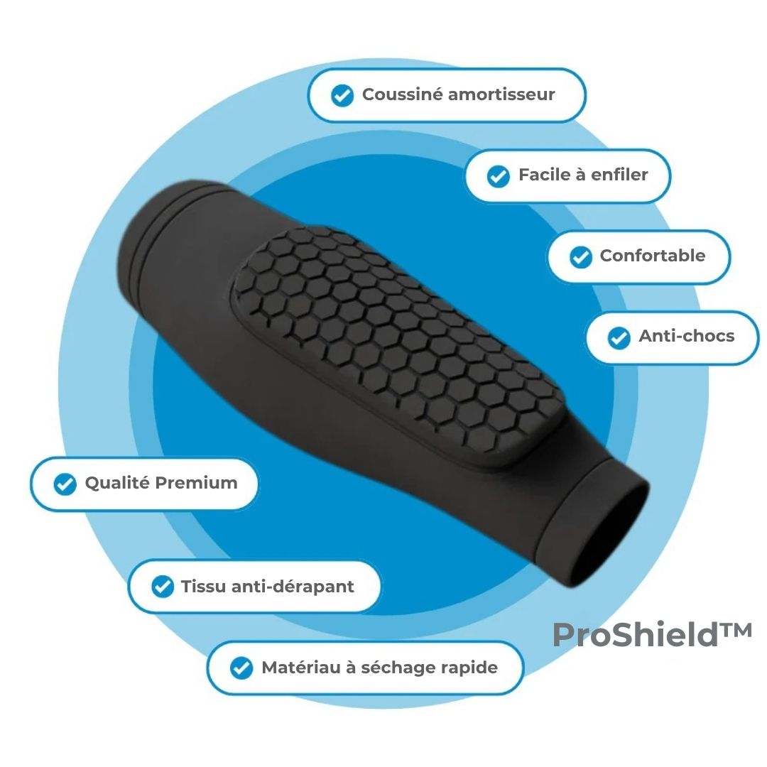 Protections de tibias ProShield™ – Le confort et la sécurité sur les pistes