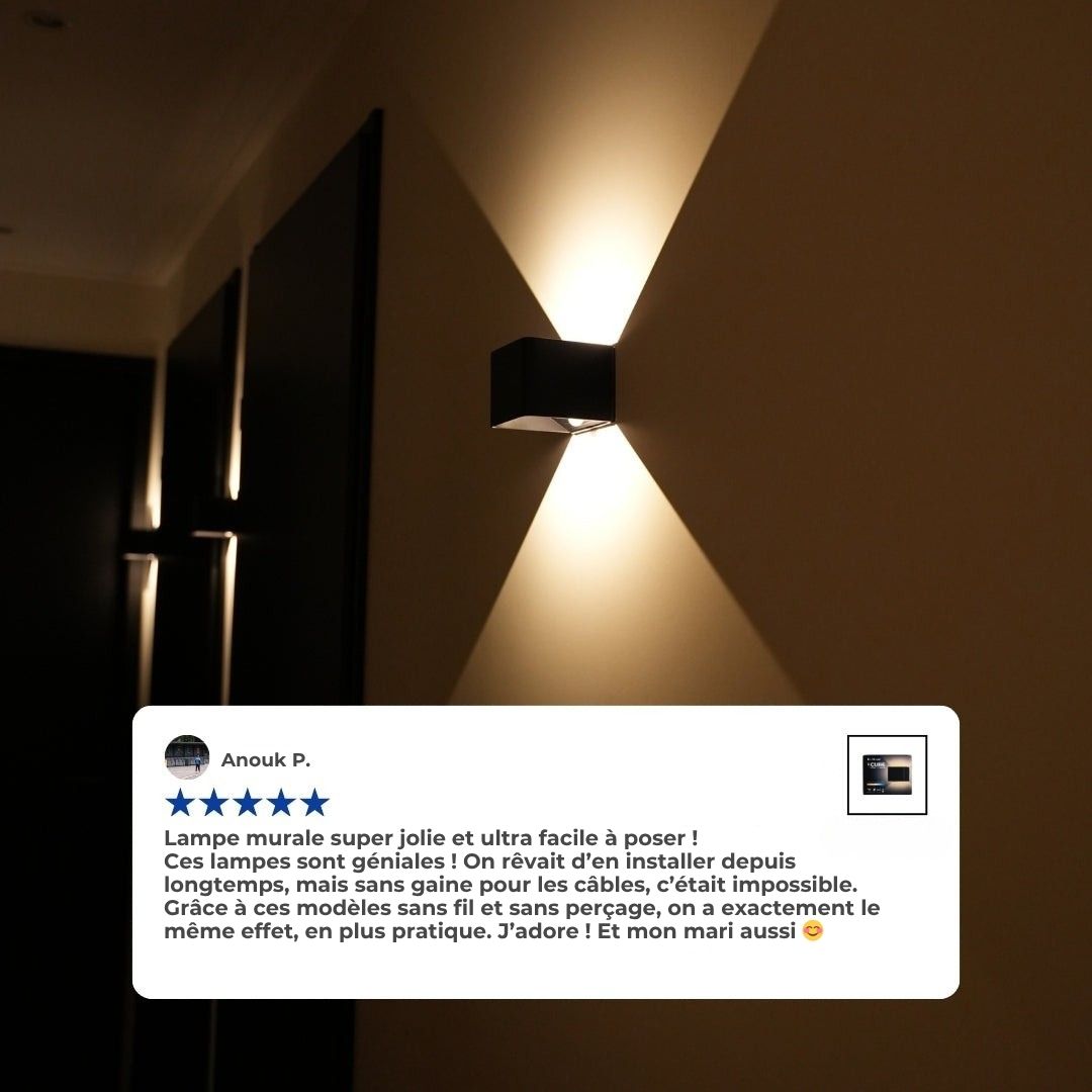 Lampe LED Cube – Mettez vos murs en lumière avec style