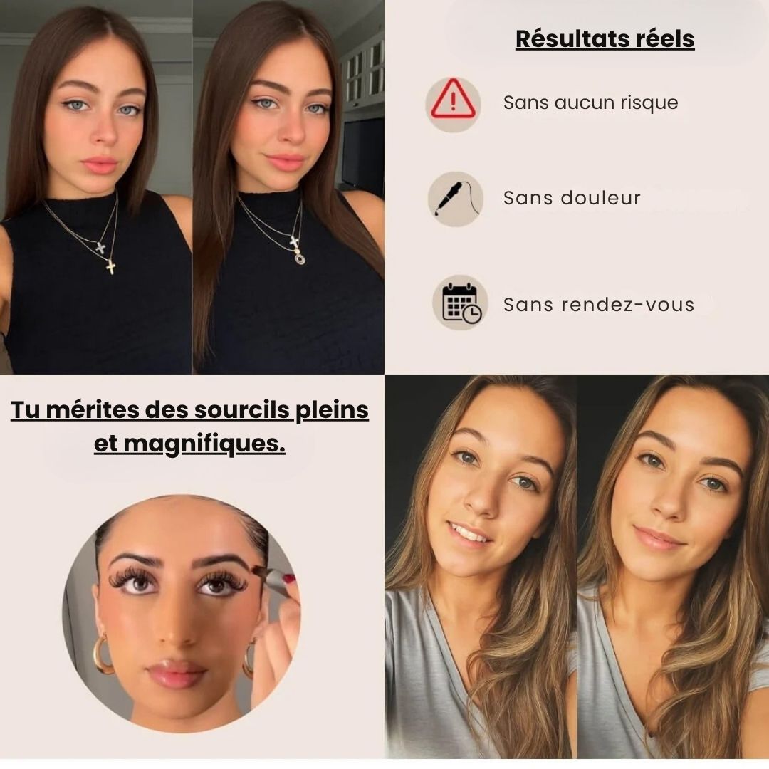 Stylo Sculptant 4-en-1 – Des sourcils parfaits, sans effort