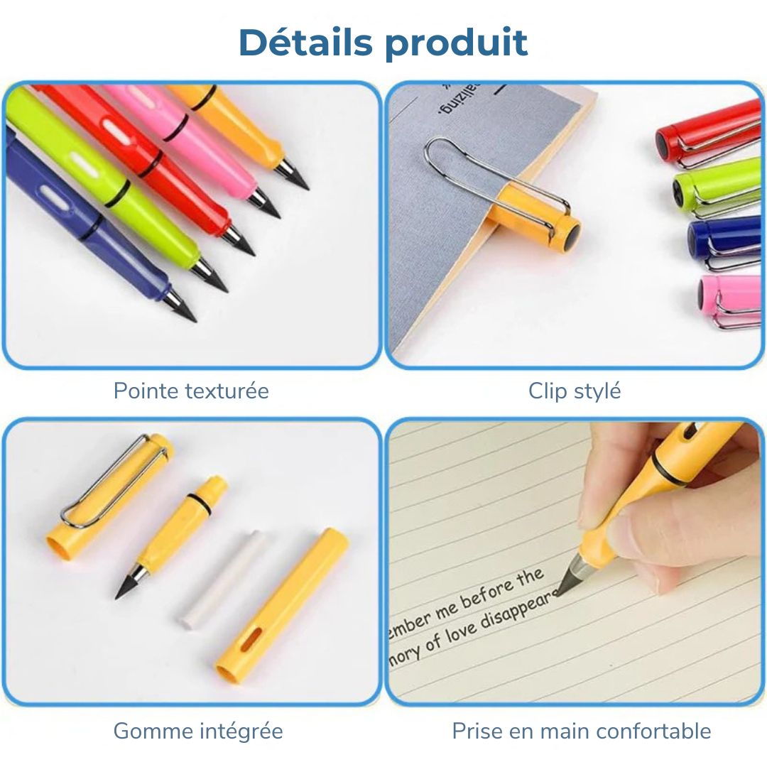 Stylo Magique – Écrivez sans fin, oubliez les mines