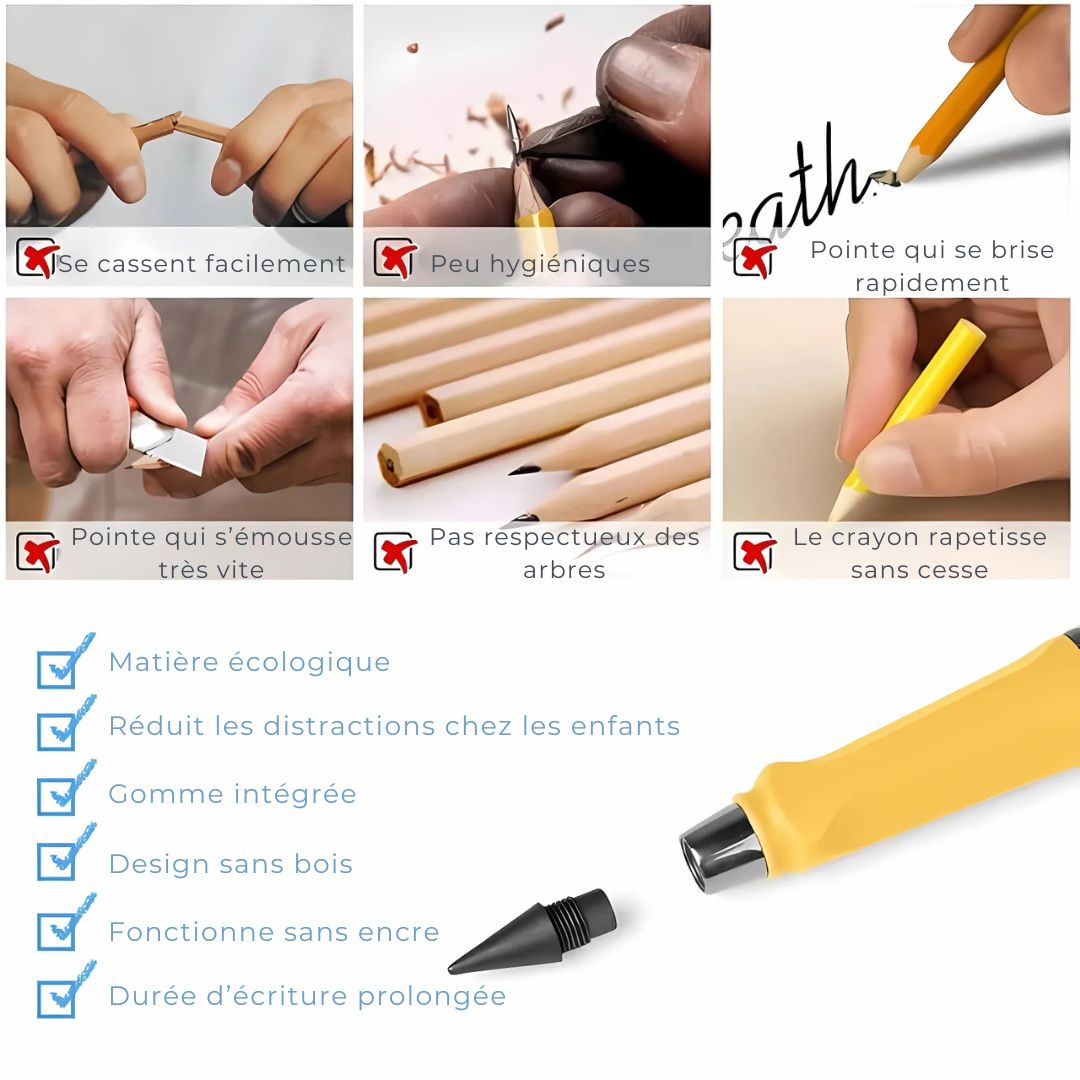 Stylo Magique – Écrivez sans fin, oubliez les mines