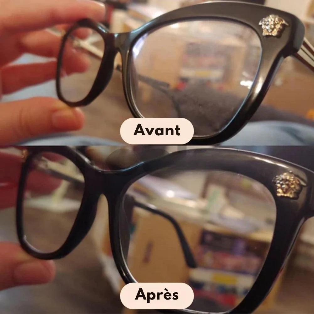 Nettoyeur à ultrasons pour lunettes – Des verres impeccables en quelques secondes