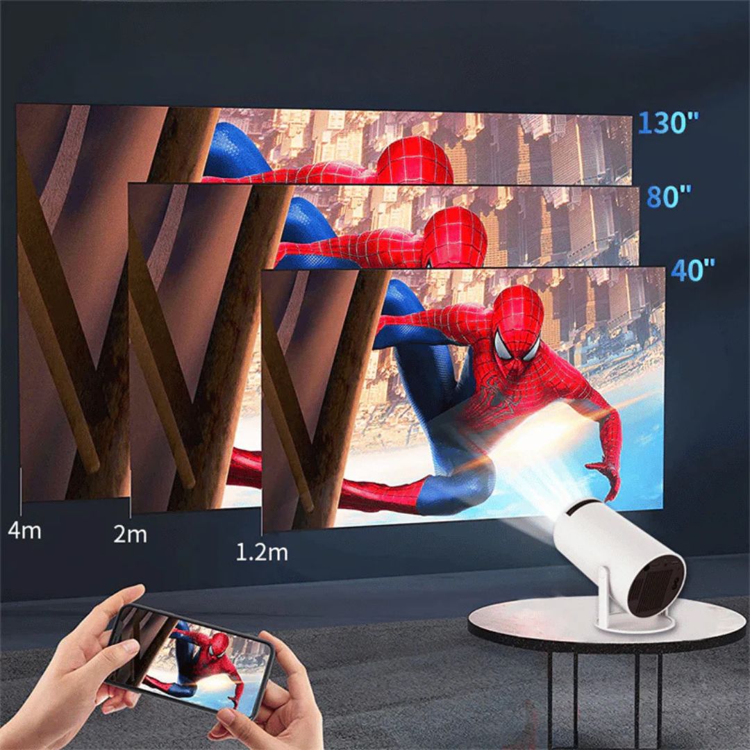 Projecteur Ultra HD – Transformez votre salon en véritable cinéma