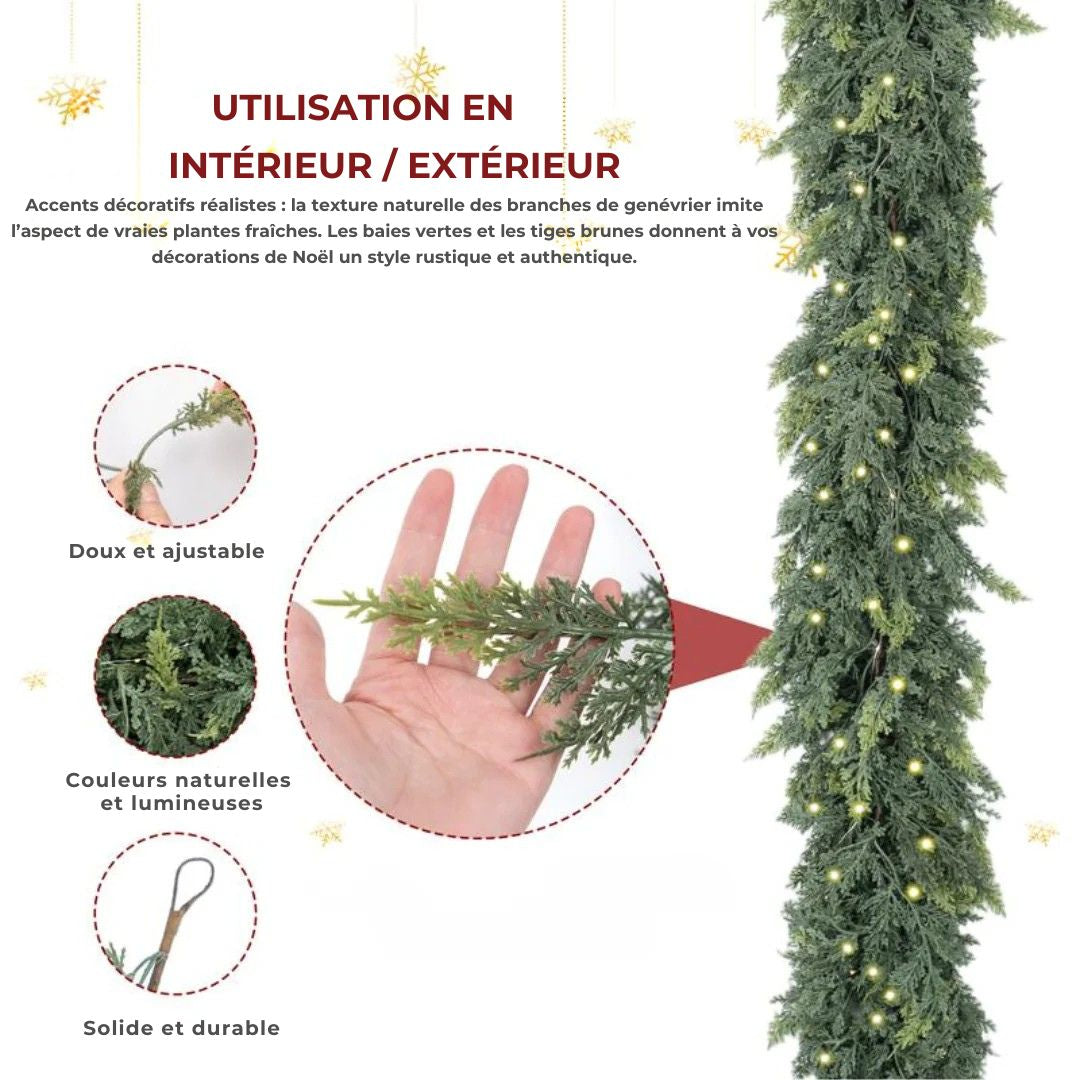 PineGlow – Guirlande Décorative d’Hiver