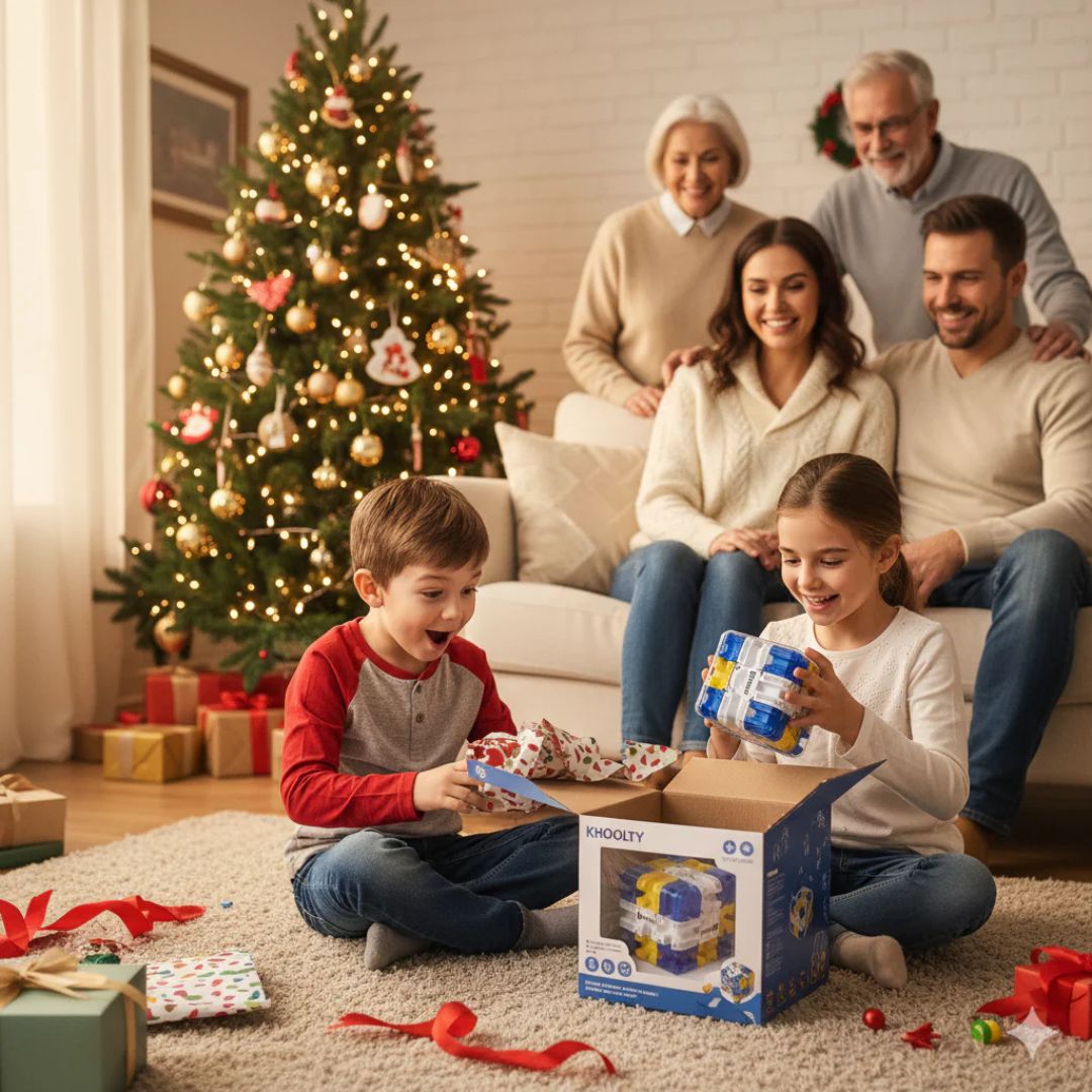 Cube interactif Montessori – Apprendre en jouant, chaque jour