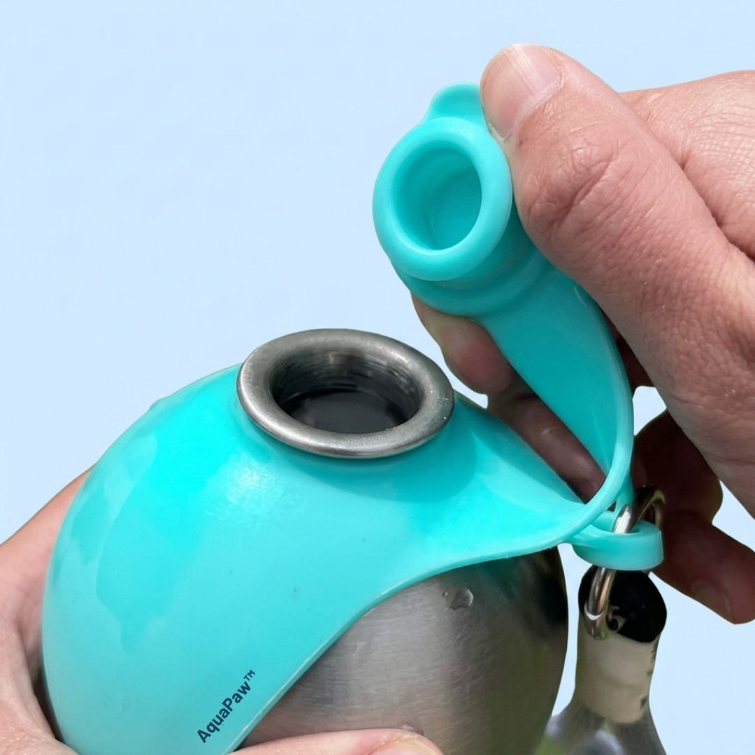AquaPaw – La gourde nomade pour hydrater votre chien partout