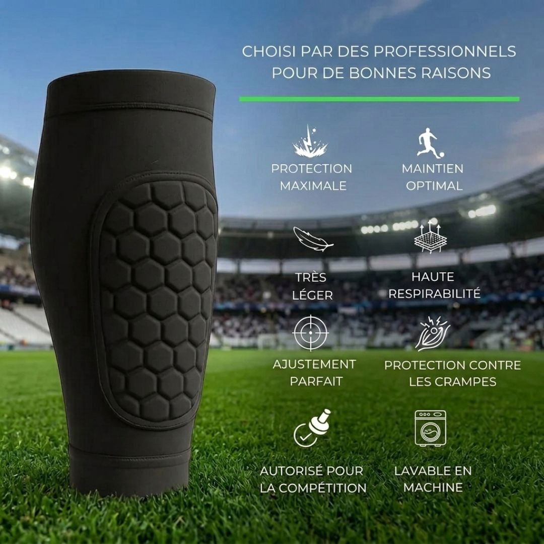 ProtégElite™ – Protège-tibias pour tous les athlètes