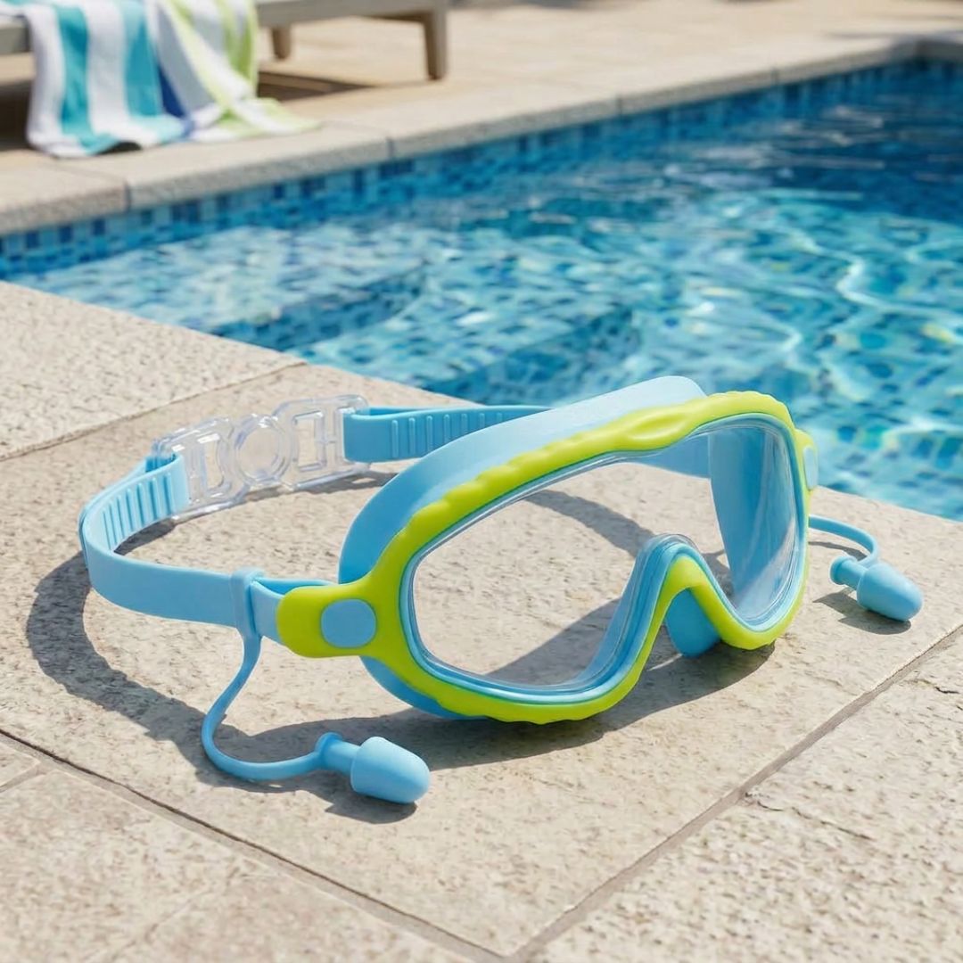 Lunettes de Piscine Kids – Confort et Protection Anti-Larmes