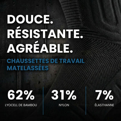 Chaussettes WorkShield – Confort et résistance au quotidien