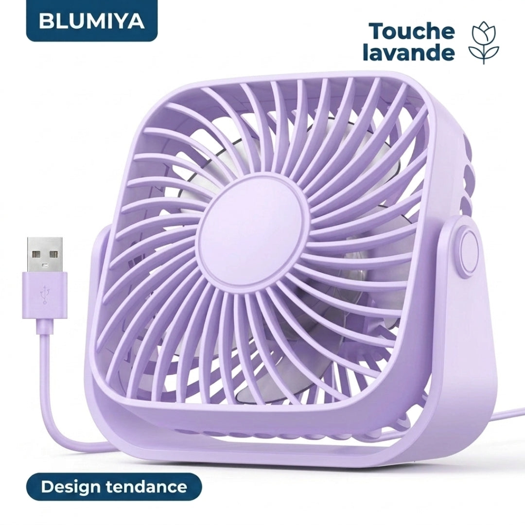 Mini Ventilateur USB Portable – Restez au frais partout