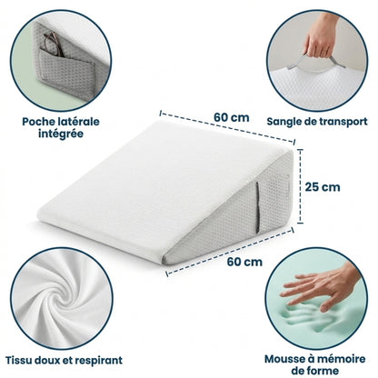 Oreiller Ergonomique – Le confort idéal pour des nuits plus reposantes