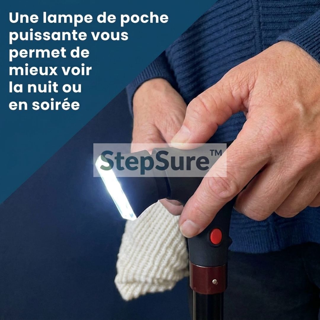 Canne StepSure – Confort et stabilité au quotidien