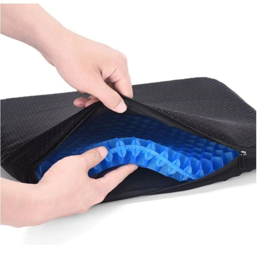 Coussin Gel Confort – Soulagement Instantané & Assise Durable