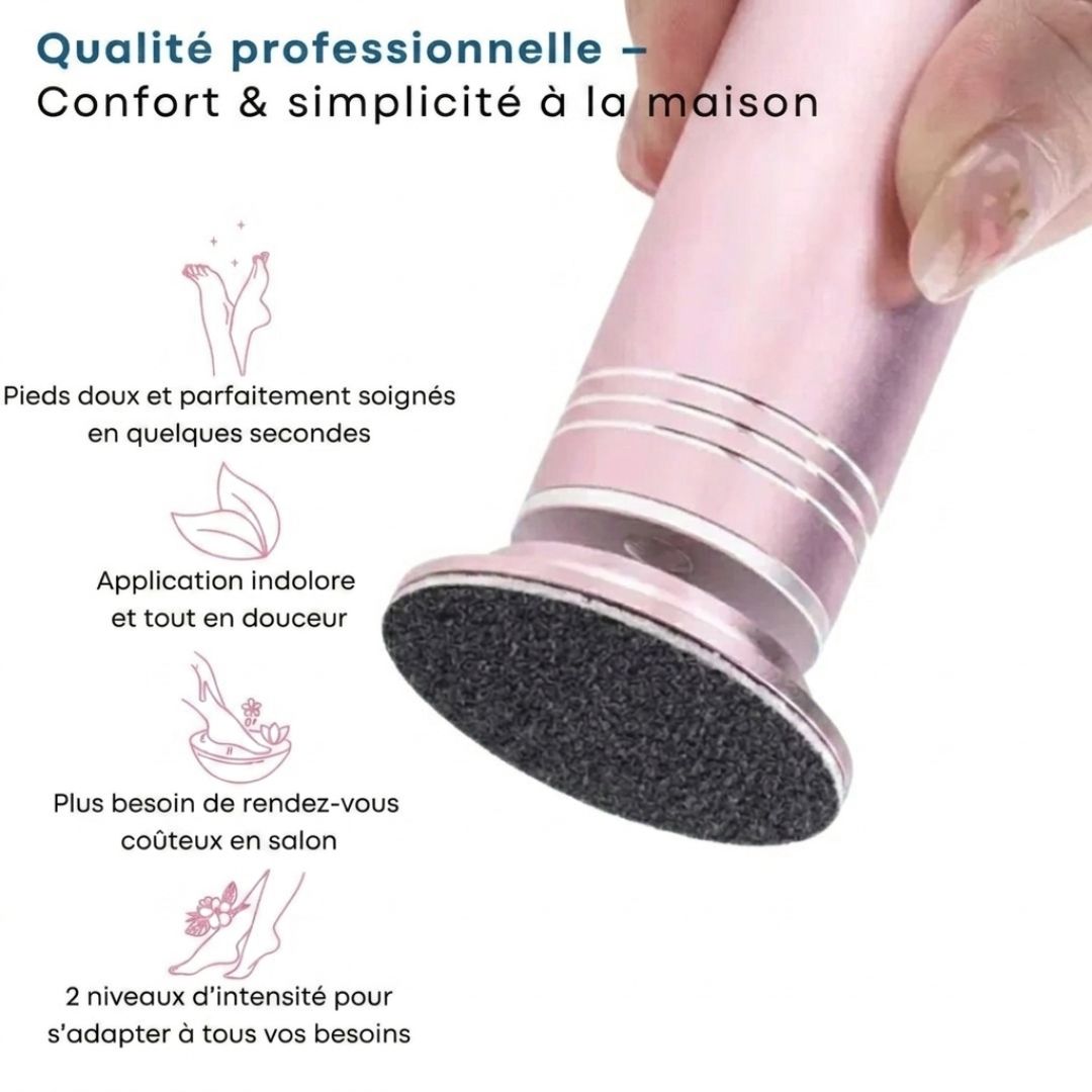 Râpe exfoliante pieds – Des talons doux sans effort
