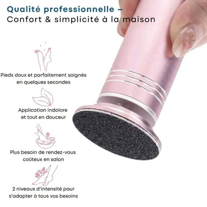 Râpe exfoliante pieds – Des talons doux sans effort