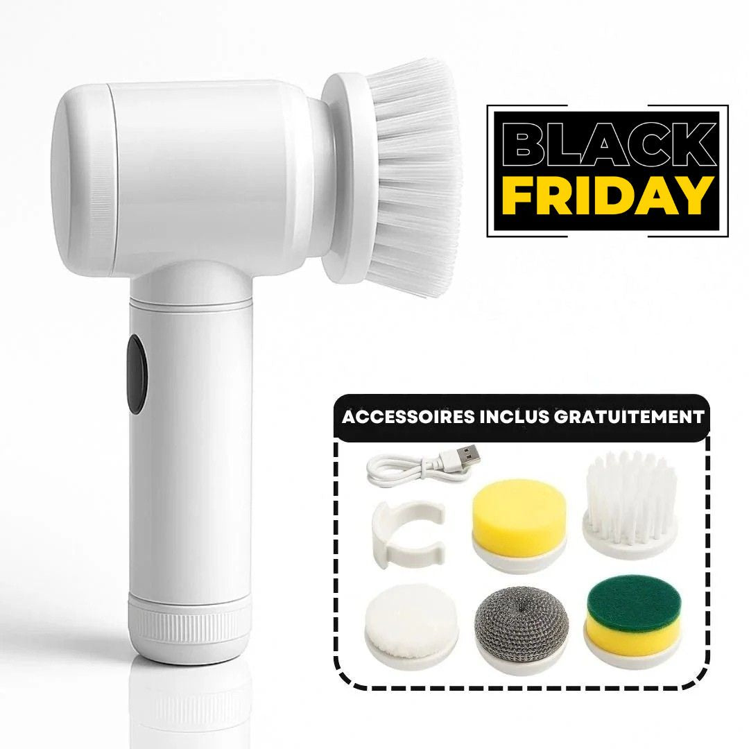 Brosse Électrique Rotative – Le nettoyage sans effort, rapide et précis