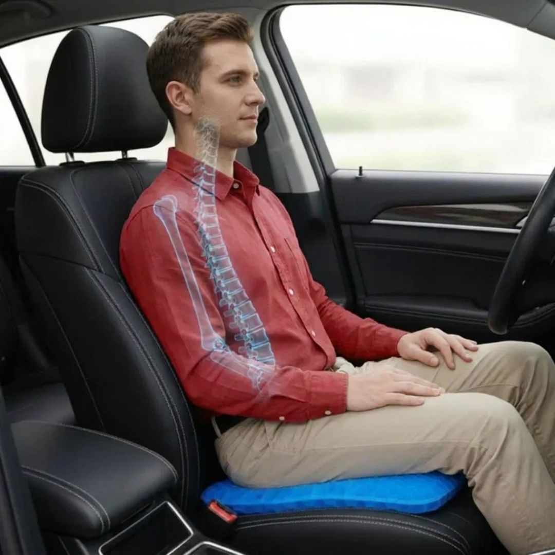 Coussin Gel Confort – Soulagement Instantané & Assise Durable