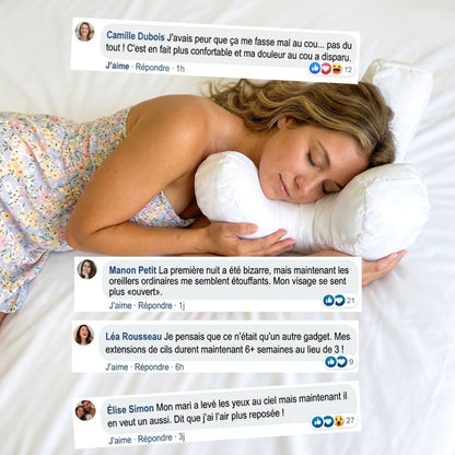 Oreiller Anti-Rides NapConfort – Dormez, Préservez et Sublimez Votre Peau