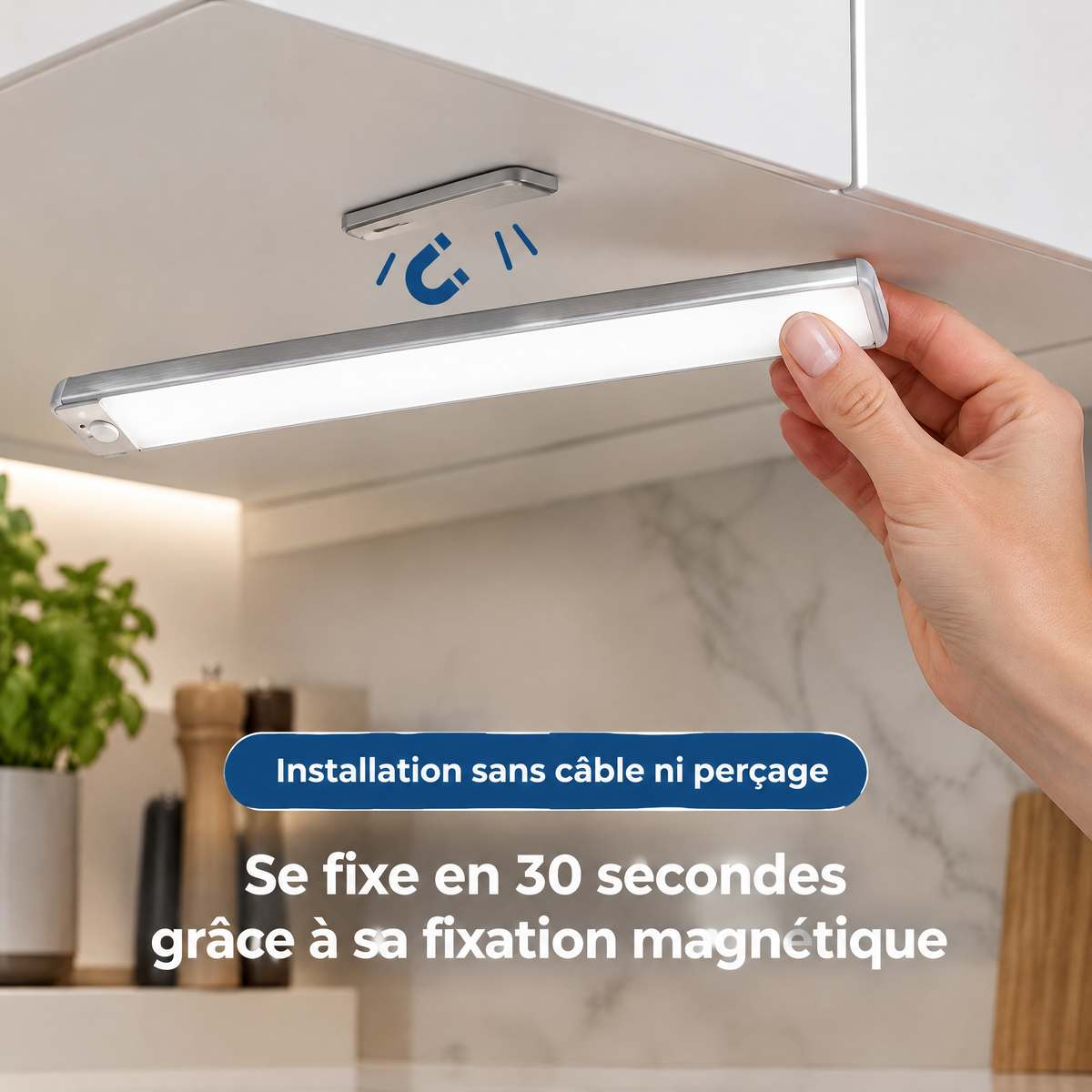 Lampe LED Sans Fil 2.0 – Illuminez chaque recoin, sans effort