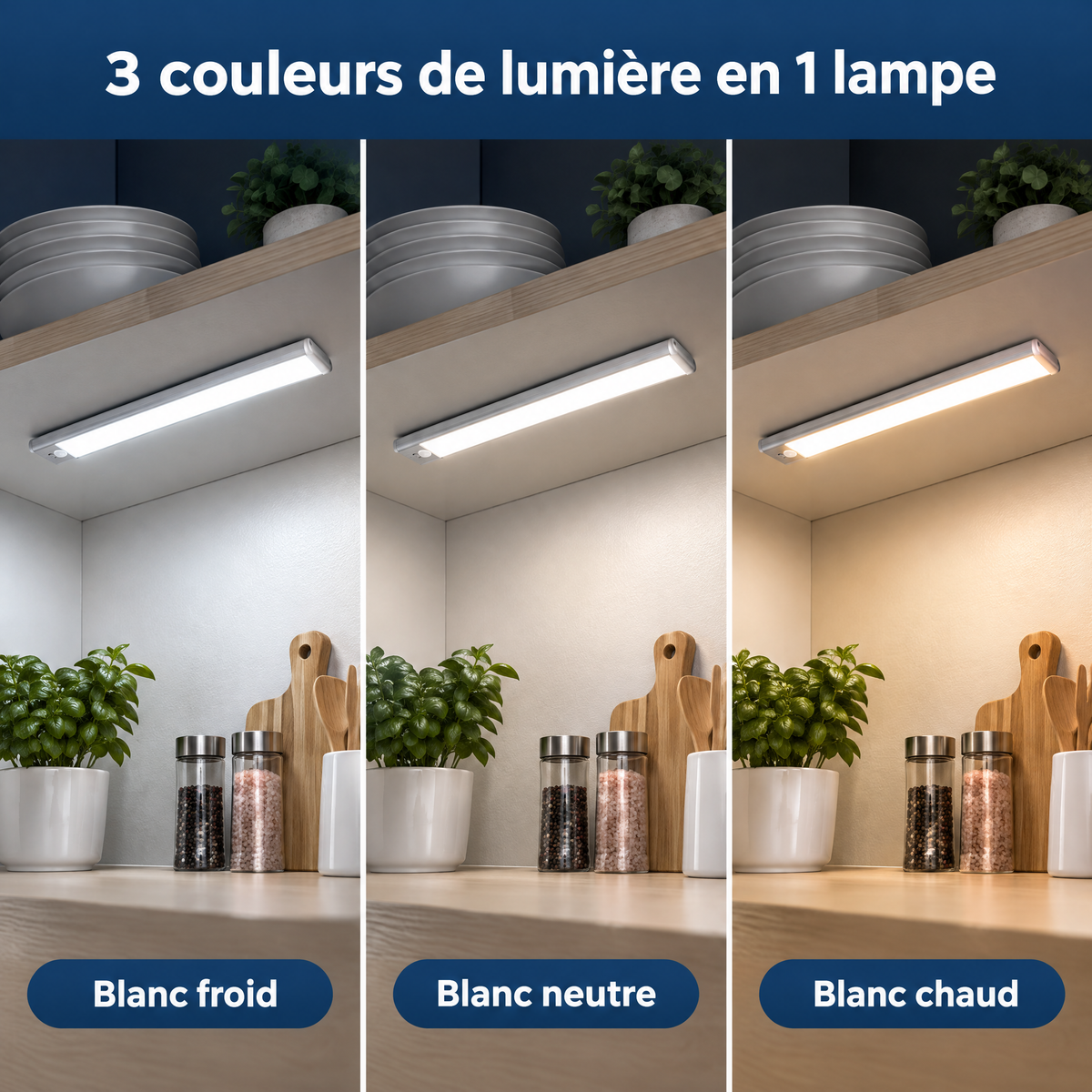 Lampe LED Sans Fil 2.0 – Illuminez chaque recoin, sans effort