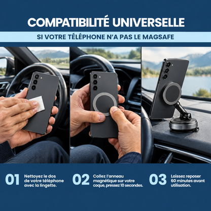 SnapMount™ – Filmez partout, sans trépied ni personne pour tenir
