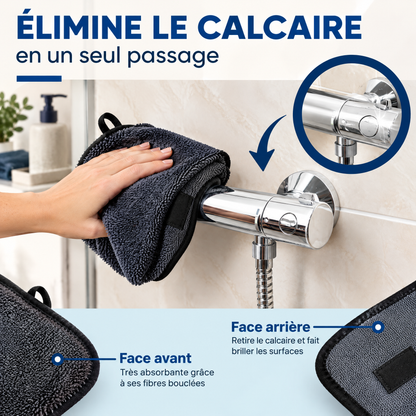 AquaSec™ – Une salle de bain qui brille, sans traces ni calcaire