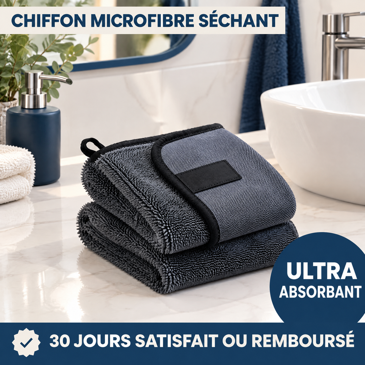 AquaSec™ – Une salle de bain qui brille, sans traces ni calcaire