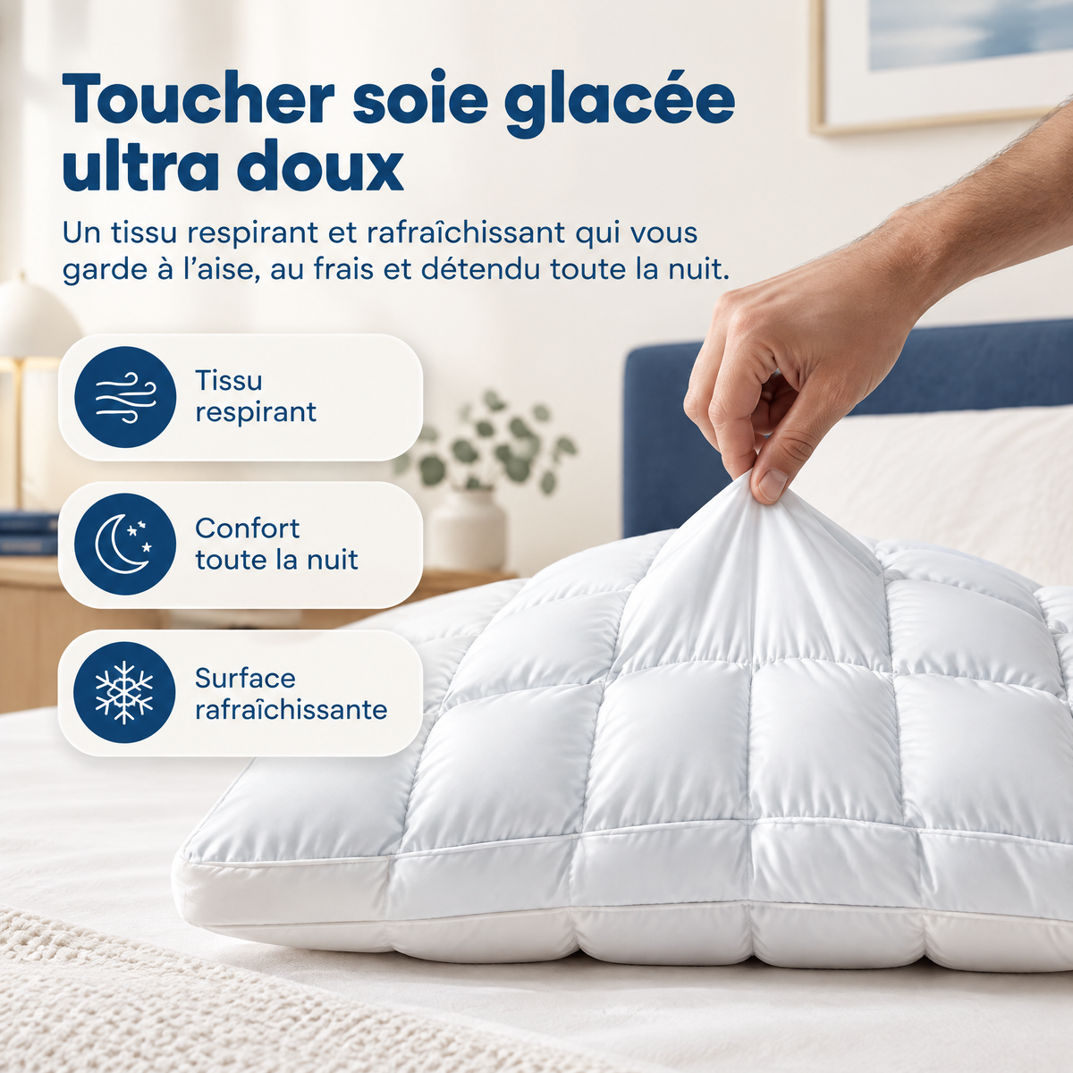 Nuvéa™ – Dormez comme sur un nuage, au frais toute la nuit