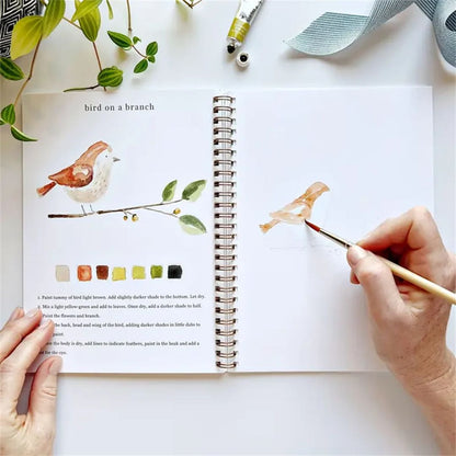 Kit Aquarelle ZenColor – Apprenez à peindre facilement, pas à pas