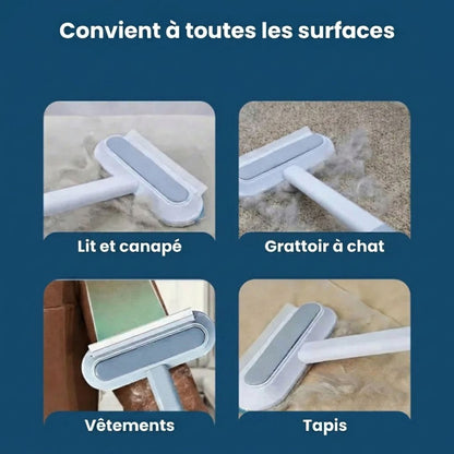 Racleur PoilsMax – L'outil 3-en-1 pour éliminer les poils d'animaux facilement
