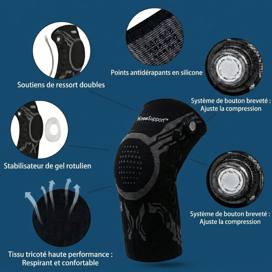 KneeSupport – Redécouvrez la stabilité, marchez sereinement
