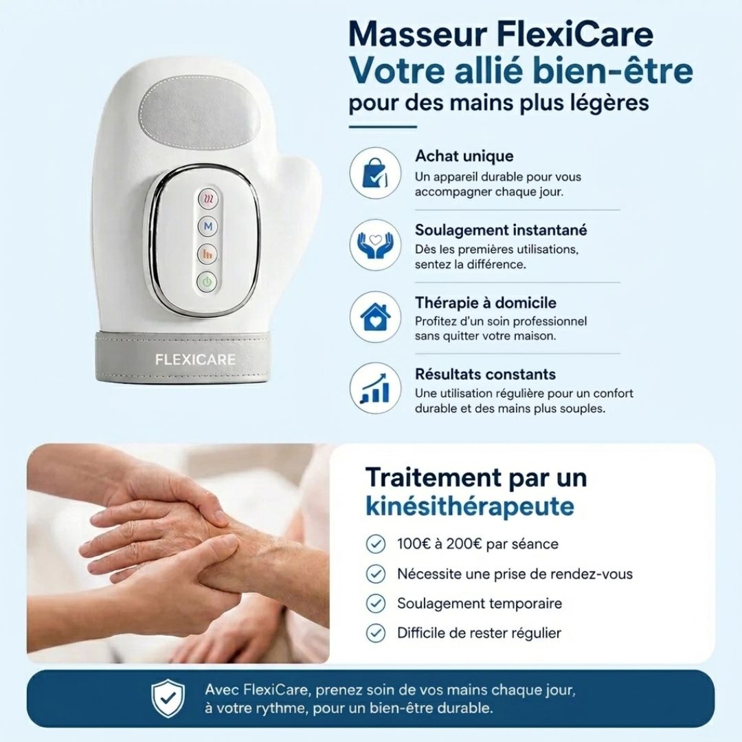 Gant FlexiCare – Offrez à vos mains la souplesse qu'elles méritent