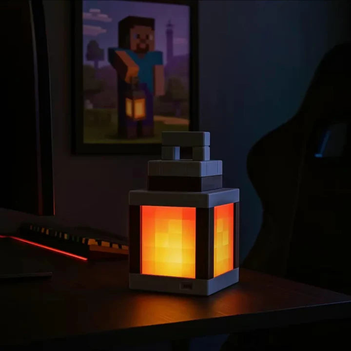 Pixel Lantern – Illuminez votre espace avec l’ambiance Minecraft