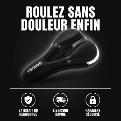 Housse de Selle Confort – Roulez sans douleur, profitez de chaque trajet