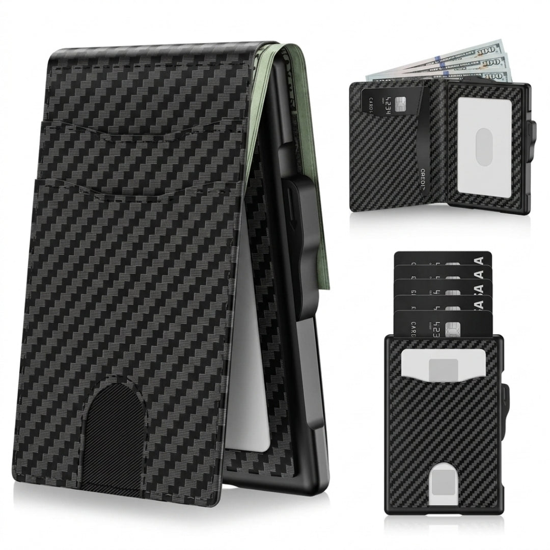 Portefeuille SlimGuard – L’essentiel sécurisé dans un format compact