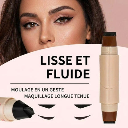 Eyeliner Rotatif Double Pointe – Wing Parfait en un Instant