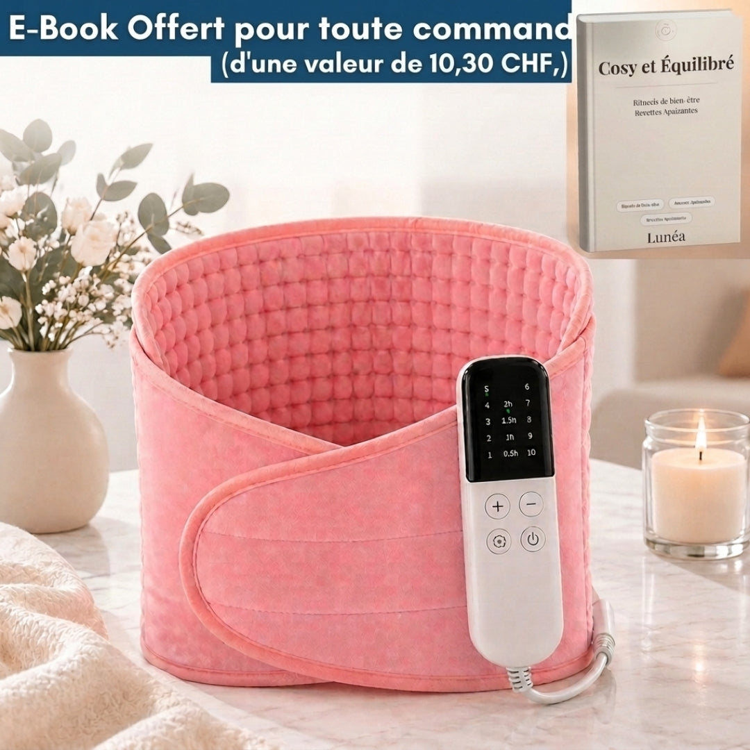 Lunéa™ – La ceinture chauffante qui apaise vos douleurs menstruelles naturellement