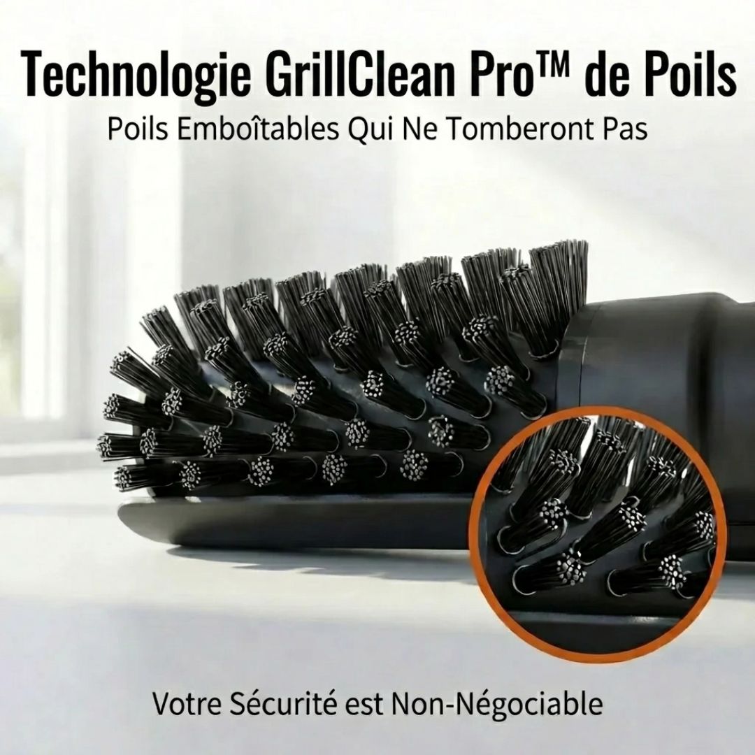 GrillClean Pro™ – Nettoyez votre grille en quelques secondes !