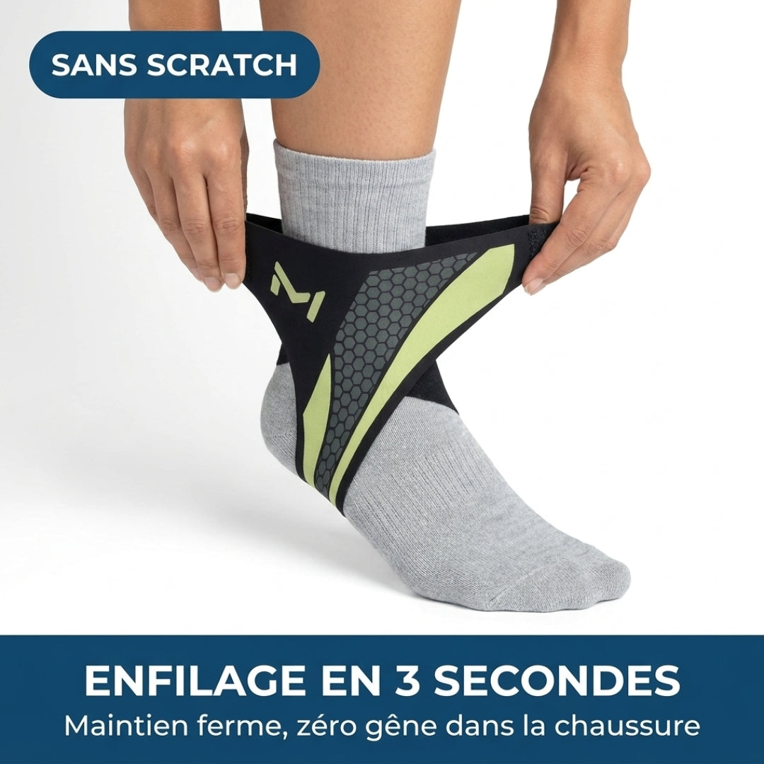 Cheville Active™ – Maintenez votre stabilité à chaque mouvement