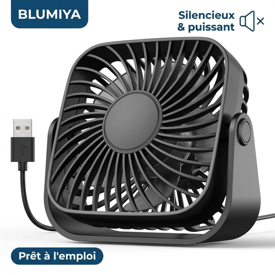 Mini Ventilateur USB Portable – Restez au frais partout