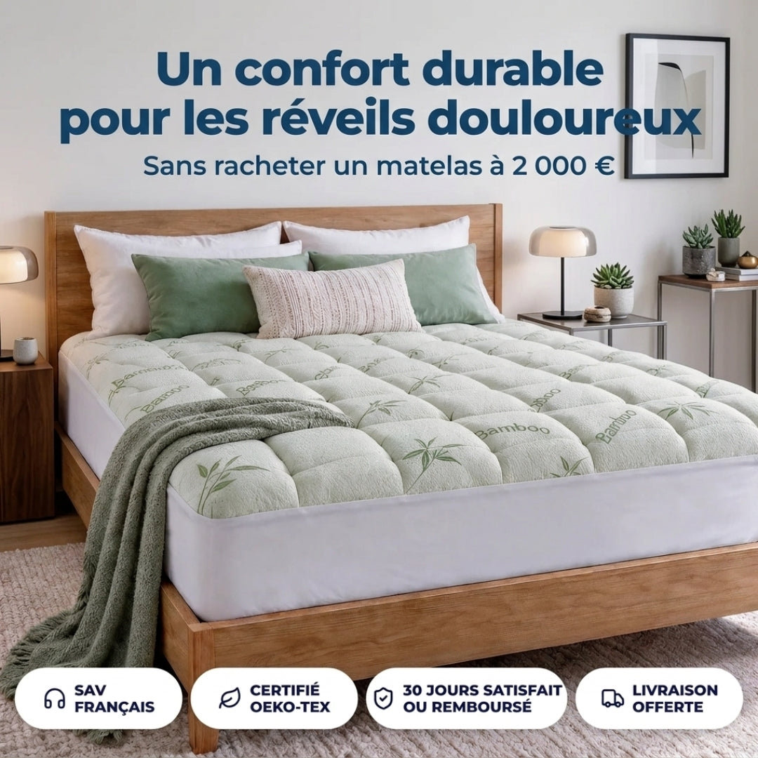 BambooLuxe™ – Le confort hôtelier pour des nuits plus douces