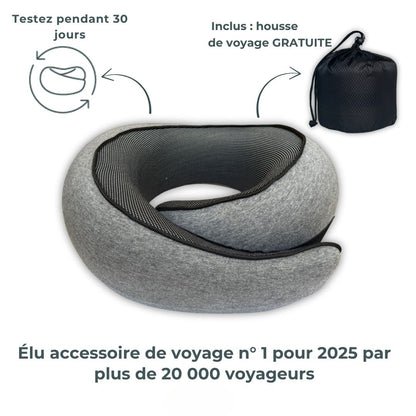Oreiller de Voyage – Dites Adieu aux Douleurs, Voyagez l’Esprit Léger