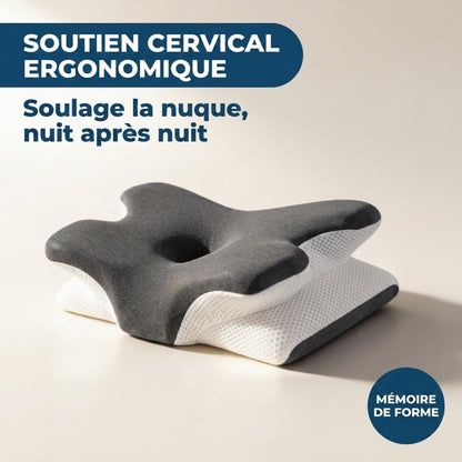 Oreiller CerviRelax™ – Soulagez vos cervicales et dormez sans douleur